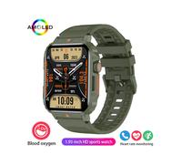 (Appel Bluetooth Vert) Nouvelle montre connectée 2025 avec écran 1,95" et moniteur d'activité physique