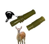 Appel de cerf pour la chasse - Équipement d'extérieur réaliste réglable et durable - Appel d'appât de cerf blanc - Pour accessoires, randonnée, entraînement, camping, nuit, terrasse, cour, pelouse