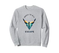 Appel de la nature, liberté, appel de la nature Freedom Sweatshirt