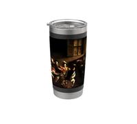 Appel de Saint Matthieu par Caravage (1600) Gobelet isotherme en acier inoxydable double paroi