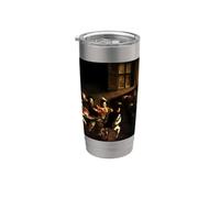 Appel de Saint Matthieu par Caravage (1600) Gobelet isotherme en acier inoxydable double paroi