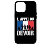 Appel du Devoir Patriote France Soldat Drapeau Français Coque pour iPhone 12 Pro Max