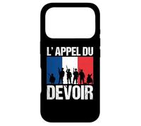 Appel du Devoir Patriote France Soldat Drapeau Français Coque pour iPhone 17 Pro