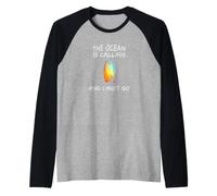 Appel du Surf : l'océan Appelle et Je Dois Aller Manche Raglan