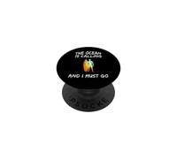 Appel du Surf : l'océan Appelle et Je Dois Aller PopSockets PopGrip Adhésif