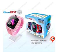 Appel Enfants Montre Intelligente 2G Carte Sim Appel Caméra Gps Localisation Sos Antil-Perte Ip67 Étanche Montres Intelligentes Pour Ios Android Enfant Cadeau.Pink.