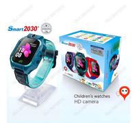 Appel Enfants Montre Intelligente 2G Carte Sim Appel Caméra Gps Localisation Sos Antil-Perte Ip67 Étanche Montres Intelligentes Pour Ios Android Enfant Cadeau.Green.