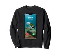 Appel Entrant pour pêche au Saumon pour pêcheurs maîtres de Poisson Sweatshirt