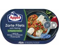 Appel Filets de hareng dans une crème au paprika savoureux 200g