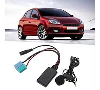 Appel Mains Libres Compatible Câble Car68 Broches Bluetooth Aux dans Adaptateur Mains Libres Remplacement du Microphone pour Fiat Bravo pour Visteon Radio depuis 2007