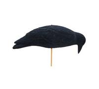 Appelant corneille LivingActive Magnum Waggle floqué se nourrissant 50 cm