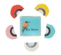 Appelant d'oiseaux - 42,4 cm - Sonore d'animaux farfelus portables - 5 pièces en papier amusant pour appeler les oiseaux - Sifflet langue Paruline | Jouets magiques réglables pour des effets sonores