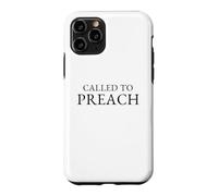 Appelé à prêcher Pastor Preacher Ministry Calling Coque pour iPhone 11 Pro