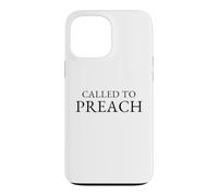 Appelé à prêcher Pastor Preacher Ministry Calling Coque pour iPhone 13 Pro Max