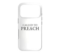 Appelé à prêcher Pastor Preacher Ministry Calling Coque pour iPhone 17 Pro