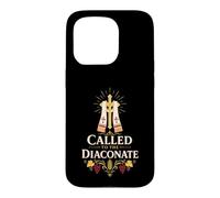 Appelé au Diaconat Chasuble Croix Foi Chrétienne Coque pour iPhone 15 Pro