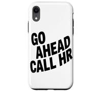 Appeler Les RH Employé De Bureau Gestionnaire d'emploi Coque pour iPhone XR