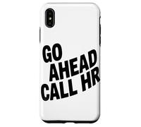 Appeler Les RH Employé De Bureau Gestionnaire d'emploi Coque pour iPhone XS Max