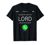 Appelez Le nom du Seigneur - Évangile de la Foi chrétienne T-Shirt Graphique avec Valeur