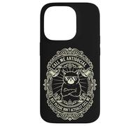 Appelez-Moi Antisocial mais ne m'appelez Pas Vraiment Un Chat introverti Coque pour iPhone 14 Pro