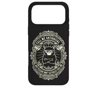 Appelez-Moi Antisocial mais ne m'appelez Pas Vraiment Un Chat introverti Coque pour iPhone 17 Pro Max