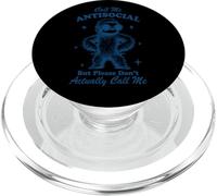 Appelez-Moi Antisocial mais s'il Vous plaît ne m'appelez Pas réellement PopSockets PopGrip pour MagSafe