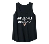 Appelez-moi madame cœur léopard cadeau future mariée Débardeur