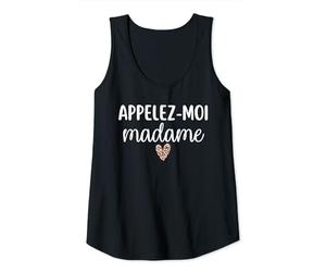 Appelez-moi madame cœur léopard cadeau future mariée Débardeur
