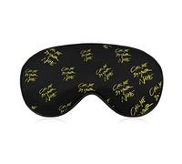 Appelez-moi par votre nom Sleeping Blindfold Mask Cute Eye Shade Cover avec sangle réglable pour femmes hommes nuit