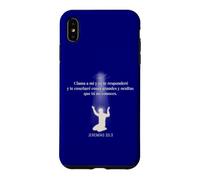Appelle-Moi et Je répondrai à Jérémie 33:3 Espagnol chrétien Coque pour iPhone XS Max