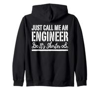 Appelle-Moi ingénieur, C'est Plus Court : Funny Engineering Sweat à Capuche