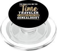 Appelle-Moi Le Voyageur du Temps, ça Sonne Mieux Que généalogiste PopSockets PopGrip pour MagSafe