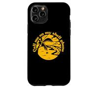 Appelle-Moi sur Mon téléphone Shell Ocean Beach Vibe Coque pour iPhone 11 Pro