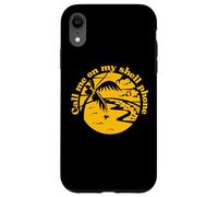Appelle-Moi sur Mon téléphone Shell Ocean Beach Vibe Coque pour iPhone XR
