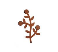 Appendialbero porte-manteaux Mural 3 crochet(s) Noyer