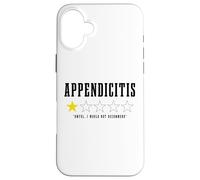 Appendicite Suppression de Chirurgie chirurgicale Coque pour iPhone 16 Plus