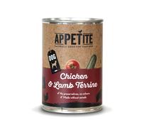 Appetite Conserve Terrine pour Chien Adult au Poulet Et agneau 400g