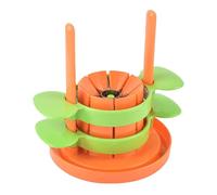 appl Corer and Slicer - Outil Professional Fruit Wedger, Séparateur orange robuste | Poire facile à saisir pour fruits et légumes, coupe-agrumes efficace ananas, mangue, préparation de gadgets servant