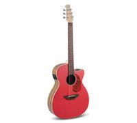 Applause Guitare acoustique électrique Jump OM Cutaway Electro Lipstick AEO-69-R