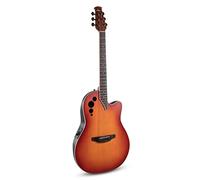 Applause Guitare acoustique Elite AE48-1l satin honeyburst Super Shallow Cutaway