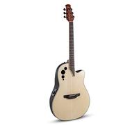 Applause Guitare électro-acoustique Elite AE44 Mid Cutaway – Table en épicéa, préampli AP3TP AE44-4S