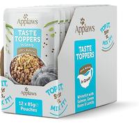 Applaws 100% Naturel - Nourriture Humide pour Chiens, Poisson Blanc avec Saumon et Légumes en Sauce, sans Céréales, 12 x 85g