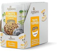 Applaws 100% Naturel - Nourriture Humide pour Chiens, Poulet aux Légumes en Bouillon, 12 x 85g