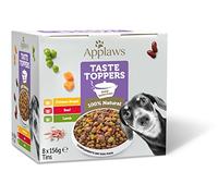 Applaws 100% Naturel - Nourriture Humide pour Chiens, Sélection de Viandes aux Légumes en Ragoût, 8 x 156g