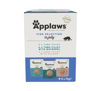 APPLAWS Applaws Selection Fish Multipack - sachets de poissons en gelée pour chats - 12x70g