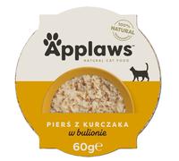 APPLAWS Bol pour chat poulet avec riz 60 g