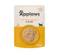 APPLAWS Cat Adult Pouch Chicken in Broth poitrine de poulet dans un bouillon 70 g