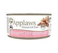 APPLAWS Cat Canette de Thon et de crevettes 24 x 70 g
