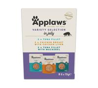 APPLAWS Cat Mix Multipack assortiment de saveurs en gelée pour chat 6×70 g
