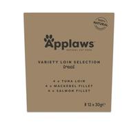 APPLAWS Cat Multipack assortiment de médaillons et filets pour chat 12×30 g